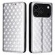 thumbnail image 1 of For iPhone 17 Pro Max Case Wallet Rhombus Imprinted Leather Phone Cover -, 1 of 5