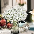 thumbnail image 2 of Artificial Gypsophila Flower Bouquet (19x8cm, ) - Realistic, Vibrant Color, for Wedding/Party/Home/Garden/Office Decoration, 2 of 6