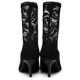 thumbnail image 3 of OPENING CEREMONY Women's Queen Lace Booties, Black, 9, 3 of 3