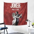 thumbnail image 2 of Movie Joker Folie a Deux Tapestry Luxury Wall Hanging Tapestries Decor For Bedroom Living Room Dormitory Mural Blanket 59x59in, 2 of 8