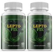 (2 Pack) Leptofix - Keto Weight Loss Formula - Energy & Focus Boosting Dietary Supplements for Weight Management & Metabolism - Advanced Fat Burn Raspberry Ketones Pills - 120 Capsules