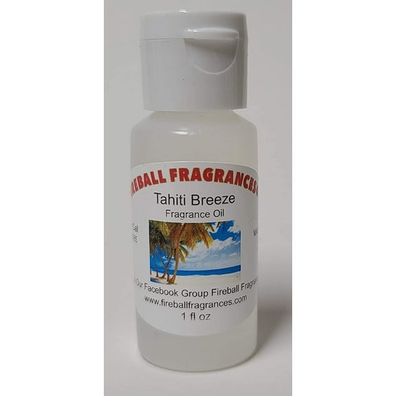 Tahiti Breeze~Luxury Spa Fragrance Oil-Fresh & Exotic~ Scented Oil by Fireball Fragrances - 1 Oz Bottle