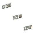 thumbnail image 4 of Billuyoard Reloj despertador LED Termómetro Superficie curva Decoración de Decoración de temperatura para dormitorio Sala de estar Luz blanca / Type1 NO1, 4 of 6