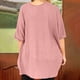 thumbnail image 4 of Karight Womens Open Front Waffle Knit Cardigan Lightweight Loose Kimono 3/4 Sleeve Casual Fall Sweater Trendy Winter Outfits, 4 of 7