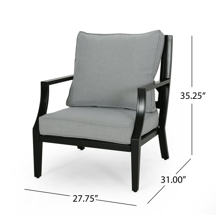 Cast aluminum 2024 club chairs