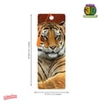 thumbnail image 2 of 3D LiveLife Bookmark – Aloof Tiger by Deluxebase Lenticular 3D Artwork by Jeremy Paul, 2 of 4