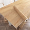 thumbnail image 2 of 1 rollo de papel tapiz autoadhesivo de PVC resistente al aceite con textura de madera para encimeras de cocina, muebles, gabinetes, mesas y renovación de paredes, 2 of 5