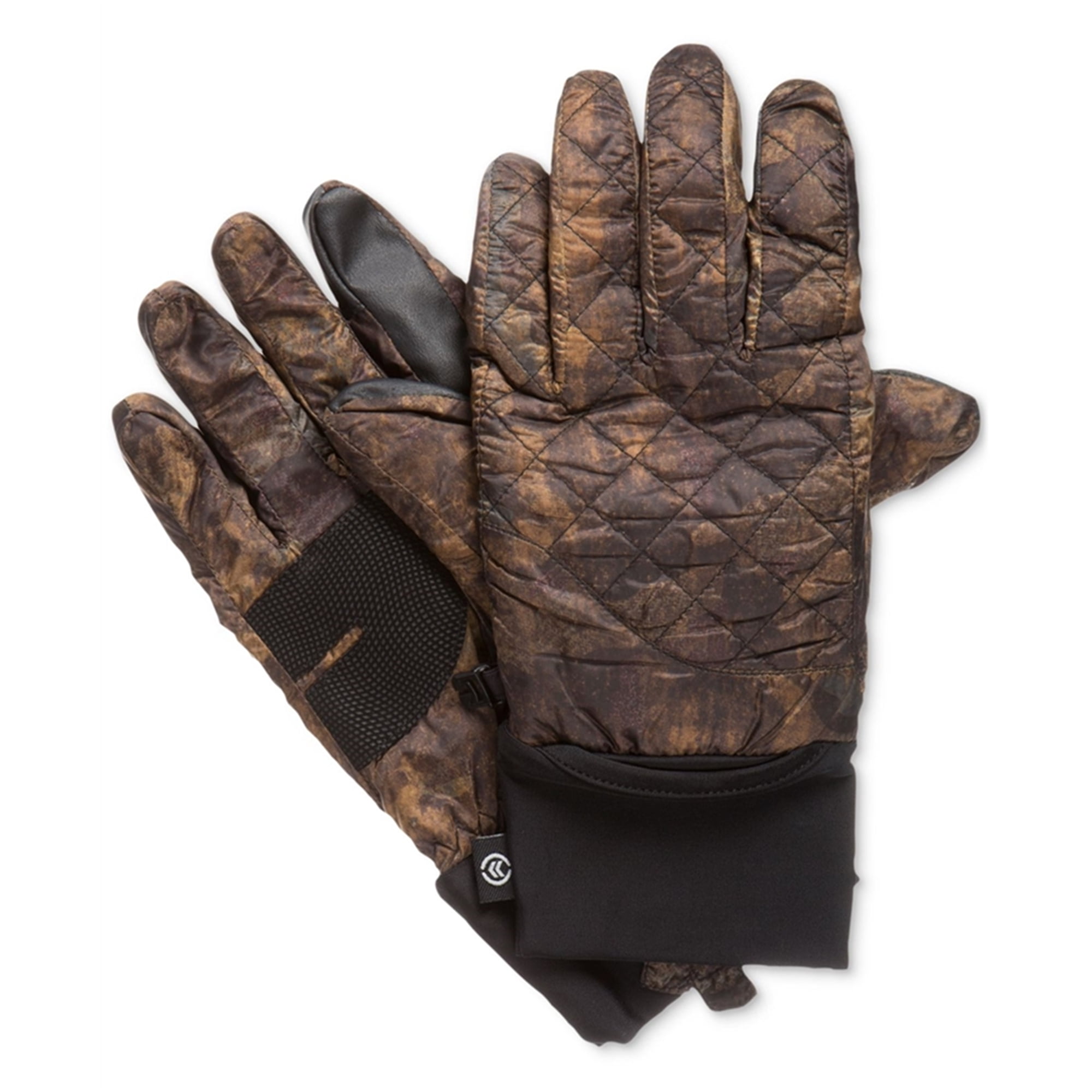 Isotoner Isotoner Mens Quilted Smart Touch Gloves