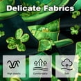 thumbnail image 3 of Saint Patrick's Day Velvet Throw Covers Pillows with Unique Patterns - Set of 2 Decorative Pillow Inserts in 16x16, 18x18, 20x20 Inches for Home Decor and More, 3 of 6