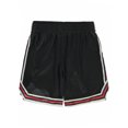 thumbnail image 2 of Quad Seven Boys' Athletic Mesh Basketball Shorts Color: black Size: 7, 2 of 4