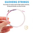 thumbnail image 3 of 21pcs Practical Guzheng Strings Replacement Guzheng Accessories Music Supplies (Assorted Color), 3 of 4