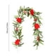 thumbnail image 3 of Decoraciones navideñas, adornos navideños, guirnalda de hiedra artificial, guirnalda de enredaderas colgantes artificiales, hojas de hiedra artificiales para decoración de mesa, enredaderas colgantes, 3 of 6