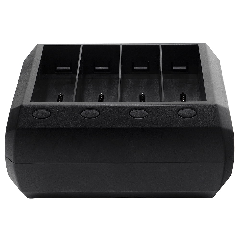 4 Slot Charger Cradle with Adapter for Zebra WT6000 RS6000 Barcode Scanner Charger Base