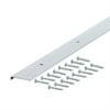 M-D 0.25 in. H X 0.78 in. W X 96 in. L Pewter Silver Aluminum Trim