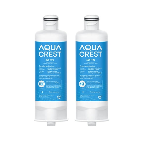 Filtro de agua para refrigerador AQUA CREST DA97-17376B para Samsung