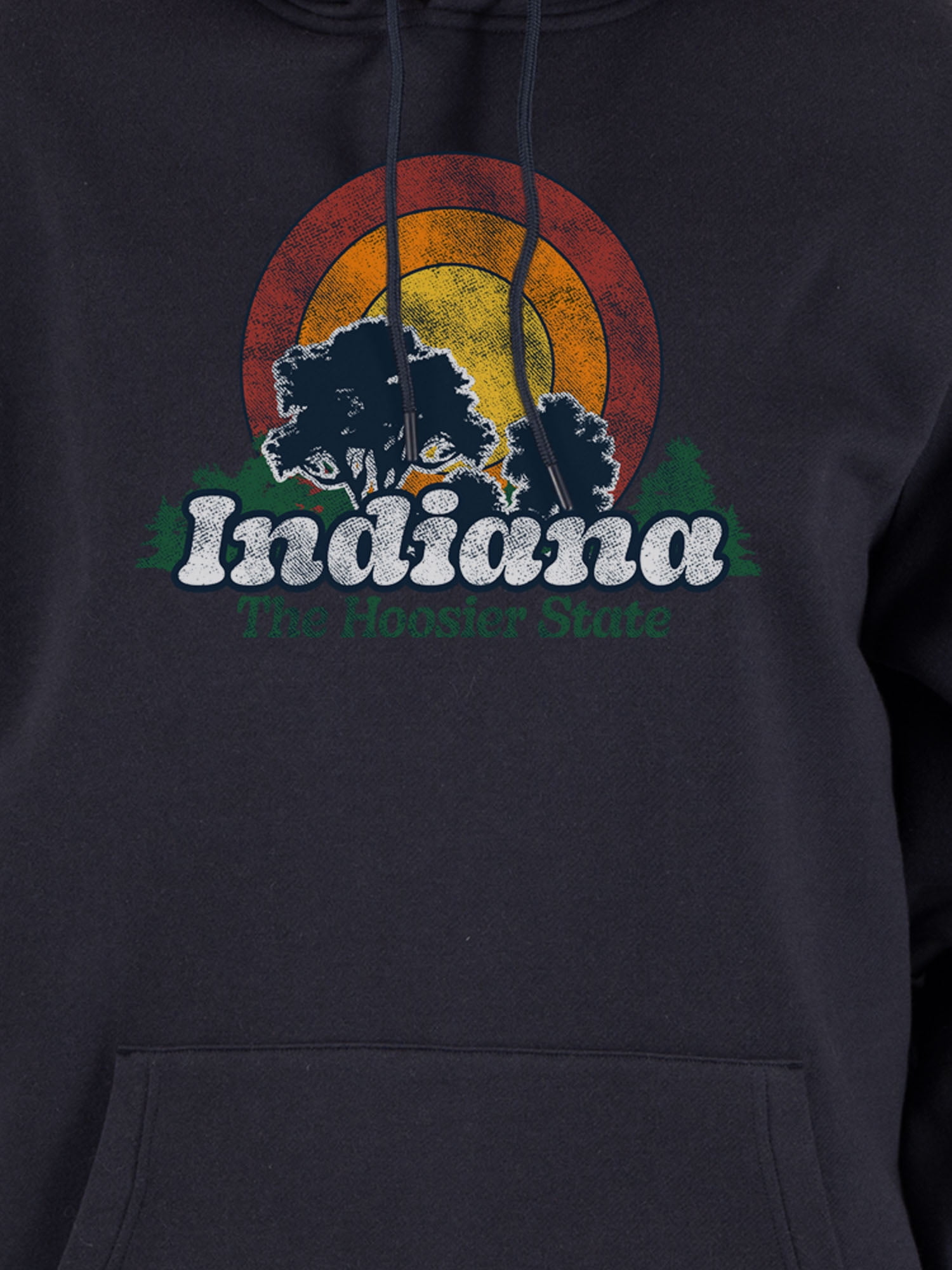 Unisex Custom State Indiana Hoodie Pullover Sweatshirt from Home Free, Sizes S-2XL