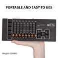 thumbnail image 1 of Dmx DMX Controller DMX 512 40 Channel Stage DJ Light Controller for DJ Lights Party Light Shows Disco Pub Light Controller Console Panel with Power-off Memory Type-C Rechargeable, 1 of 7