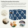 thumbnail image 6 of SKYSONIC Panda Laundry Basket Collapsible Laundry Hamper Clothes Toys Storage Bin with Handles, 1PC, 6 of 7