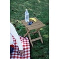 Camco Adirondack Portable Outdoor Folding Side Table, Perfect for The