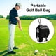 thumbnail image 2 of Bolsa de Cuero PU para Pelotas de golf Cgtredaw Mini negro, 2 of 6