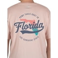 thumbnail image 3 of Unisex Florida State Graphic Tee, Triblend T-Shirt from Home Free, Sizes S-2XL, 3 of 5
