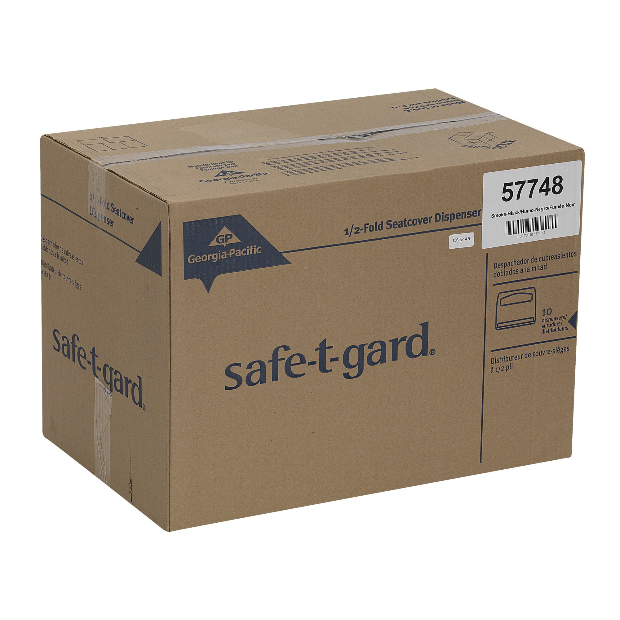 Georgia Pacific Professional Safe-T-Gard Plastic Toilet Seat