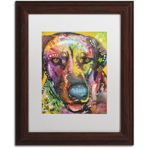 Trademark Fine Art "Ready to go" Canvas Art by Dean Russo, White Matte, Wood Frame