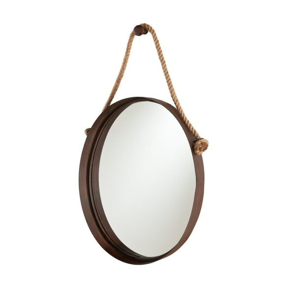 SEI Furniture Melissa Decorative Mirror in Rich Rust