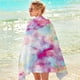 thumbnail image 4 of Microfiber Beach Towel Super Colorful Bath Towel Sandproof Beach Blanket Multi-Purpose Towel For Travel Swimming Pool 30x60 Inch, 4 of 4