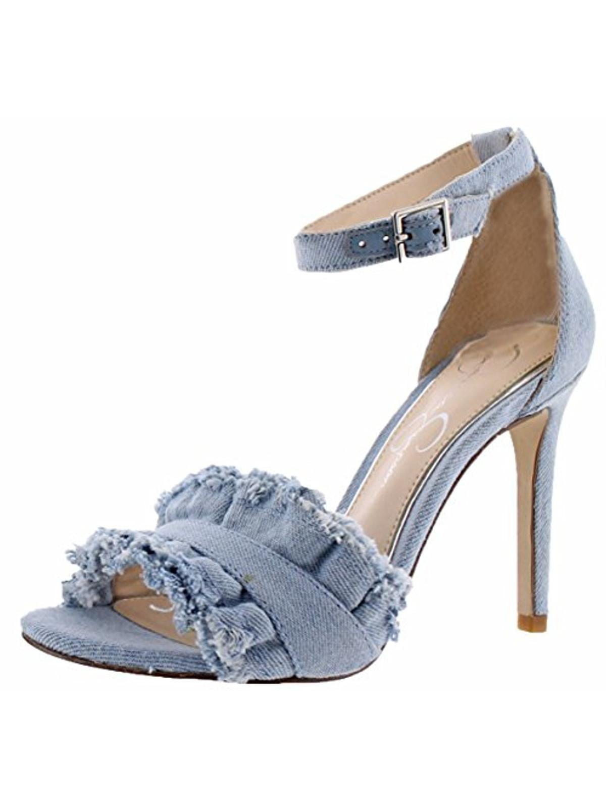 Jessica Simpson Womens Silea Cascade Ruffle Ruffled Heels - Walmart.com