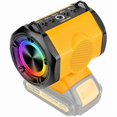 thumbnail image 1 of wonima02 Bluetooth Speaker for Dewalt 20v 60v Battery,30W Cordless Small Speaker for Jobsites, Home and Party (Battery not Included), 1 of 1