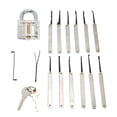 thumbnail image 3 of Lock Pick Set Safety Lock Picking Kit Professional Locksmith Lock Repair Tool for Beginner, 3 of 8