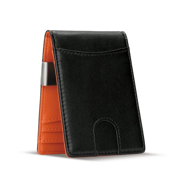 Mens Wallet Money Clip Inside