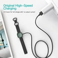 thumbnail image 3 of MYKOMI Charger Cable Compatible for Fitbit Versa4/Versa3/Sense2/Sense, Smartwatch USB Charger Adapter Charge Cord Charging Dock, 3 of 7