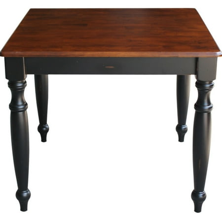 International Concepts Solid Wood Top Dining Table Turned Legs International Concepts Solid Wood Top Dining Table Turned Legs