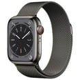 thumbnail image 1 of Apple Watch Series 8 (GPS + Cellular 41mm)Smartwatch with Stainless Steel Case with Milanese Loop- Certified Refurbished, 1 of 6