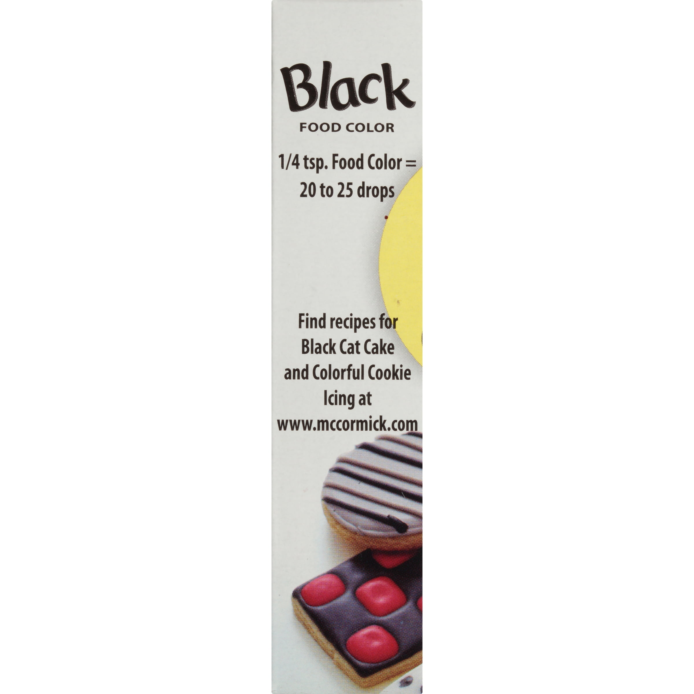 McCormick Food Color Black, 1.0 FL OZ - Walmart.com McCormick Food Color Black, 1.0 FL OZ - Walmart.com