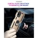 thumbnail image 5 of KAIYANG Funda híbrida de PC + TPU + metal a prueba de golpes con soporte para anillo de dedo para Oppo A54 4G Estilo C Oppo A54 4G Dorado, 5 of 5