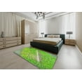 thumbnail image 4 of Ahgly Company Indoor Rectangle Patterned Yellowish Green Abstract Area Rugs, 6' x 9', 4 of 6