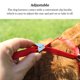 thumbnail image 3 of Methold Conjunto de correa y arnés para cachorros, traje con corbatín, ropa, Cable de transporte, suministros de chaleco para mascotas Suministros para perros Rojo/M, 3 of 6