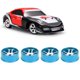 thumbnail image 5 of RC Hub, 4pcs RC Center Wheel Hub, Material De Aleación De Aluminio Duradero Para WLtoys K969 Control Remoto Cars 1/28 RC Car Update Y Modify RC Lovers OTVIAP Azul, 5 of 8