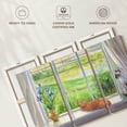 thumbnail image 5 of Elephant Stock Evening Breeze Wall Art - Horizontal Multi Panel Canvas - Living Room Wall Decor - Animal Multi Panel - Orange And Green Decor By Timothy Easton - 23" x 14", 5 of 7