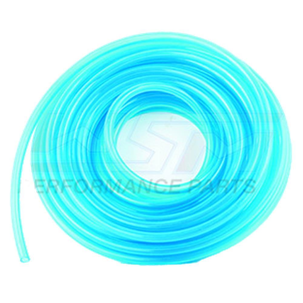 OEM Grade Polyurethane Fuel Line 5/16" ID x 50 Feet Transparent Blue Replacement Compatible with Kawasaki Yamaha Sea-Doo Polaris Jet Ski PWC Motorcycle ATV Fuel Water Hose Roll