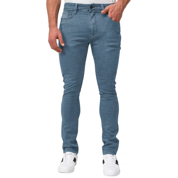 Jeans Para Hombre Shendy Vendy Slim Fit Mezclilla Stretch