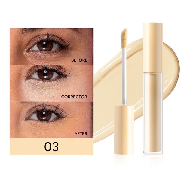 Base de maquillaje líquida correctora de color, maquillaje facial e iluminador para que tu rostro luzca perfecto desde la mañana hasta la noche.