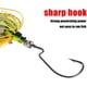 thumbnail image 2 of Señuelos de pesca, 6 uds., 10cm, 11g, señuelos de pesca con plantilla con cuchillas, plantillas de pesca multicolores para lubina, trucha, leucomas, 2 of 5