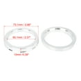 thumbnail image 5 of REGALWOVEN  4pcs 73.1 mm to 60.1 mm Aluminium Alloy Car Hub Centric Rings Wheel Bore Spacer, 5 of 7