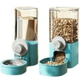 thumbnail image 1 of 1pc Hanging Automatic Pet Food Feeder/Water Dispenser For Dog Small Pet Hamster, Large Capacity Auto Drinking Feeder, 1 of 8