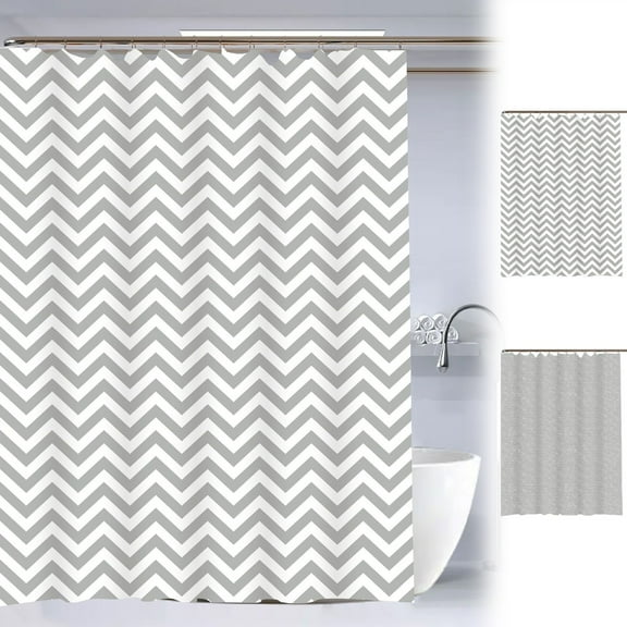 Bathroom Shower Curtains Skegnu Large Area Easy To Clean Sterile Cloth Shower Curtain Watertight And Mould Proof Shade Soft Foldable Hanging Curtain 70.86x70.86in Bathroom Decor on Clearance