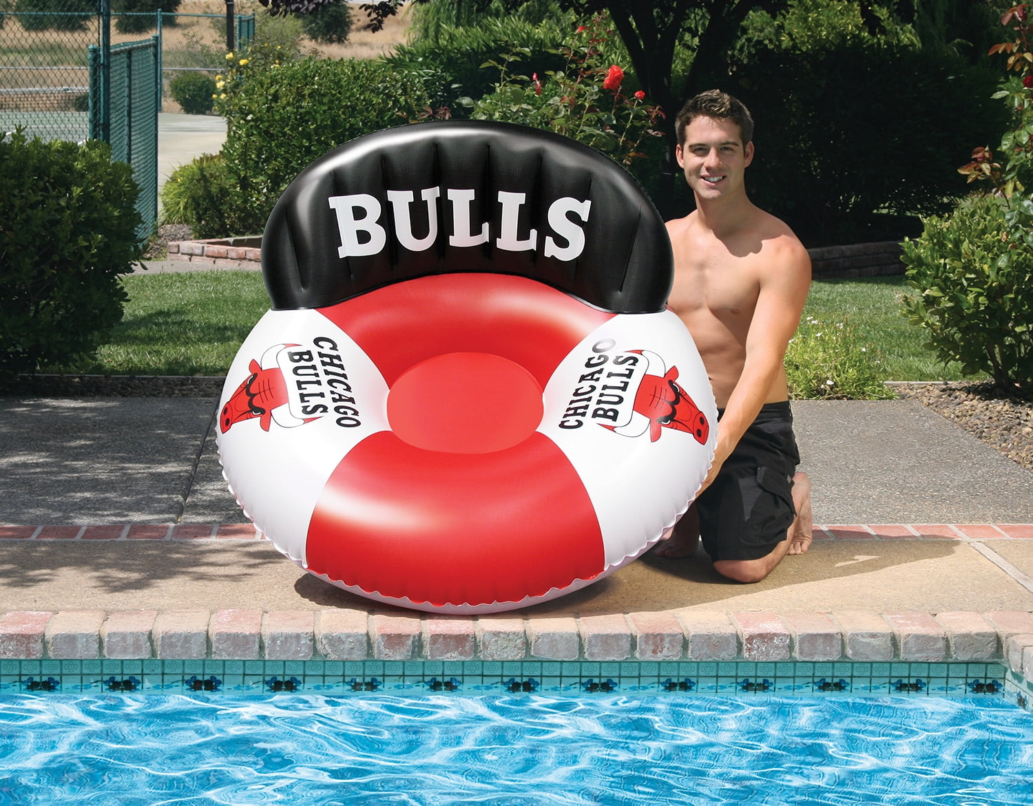 Poolmaster Chicago Bulls NBA Luxury Drifter